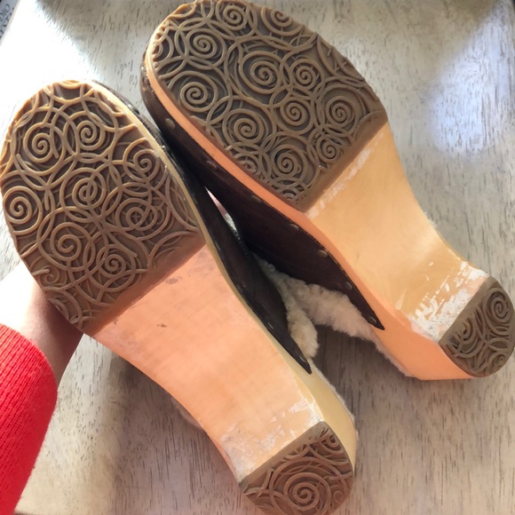 Ugg Kali y2k shearling leather  clogs mules - Picture 5 of 7